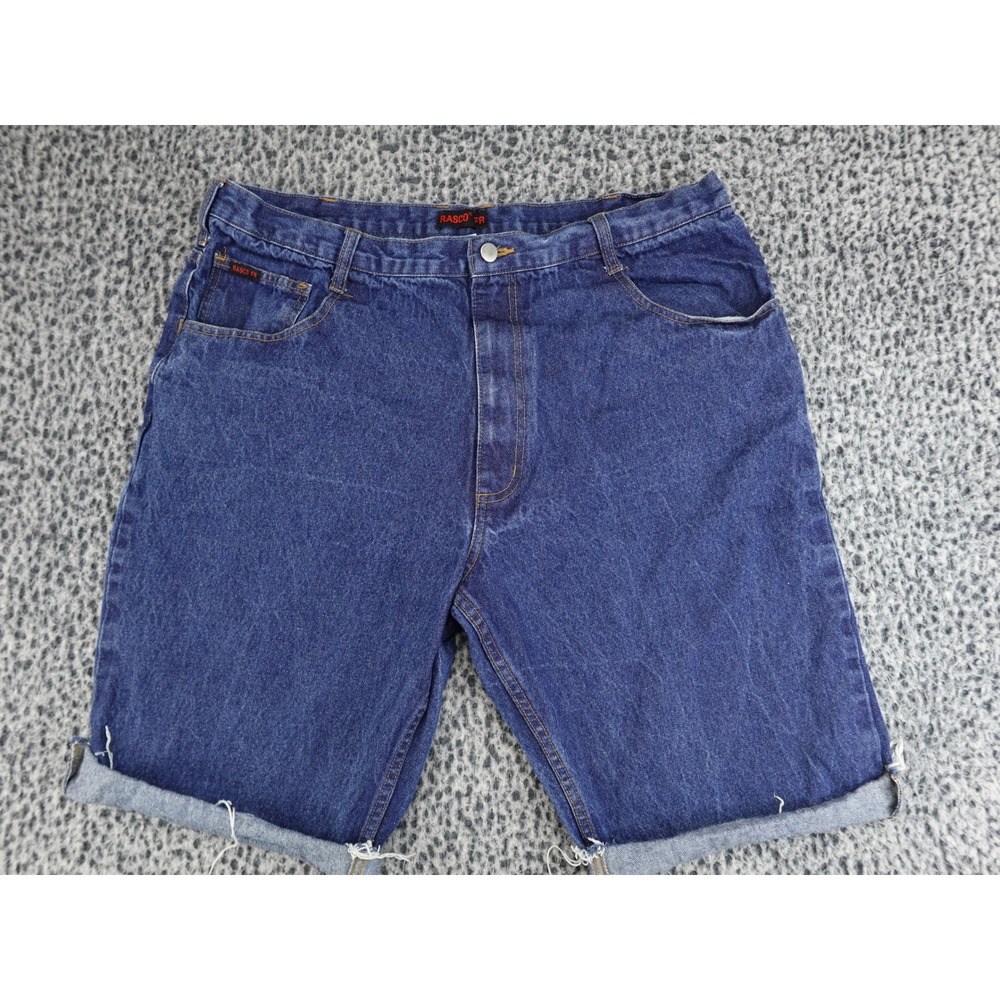 Rasco FR Denim Shorts Mens 38 Blue‎ Flame Resistant Cut Off Workwear Utility